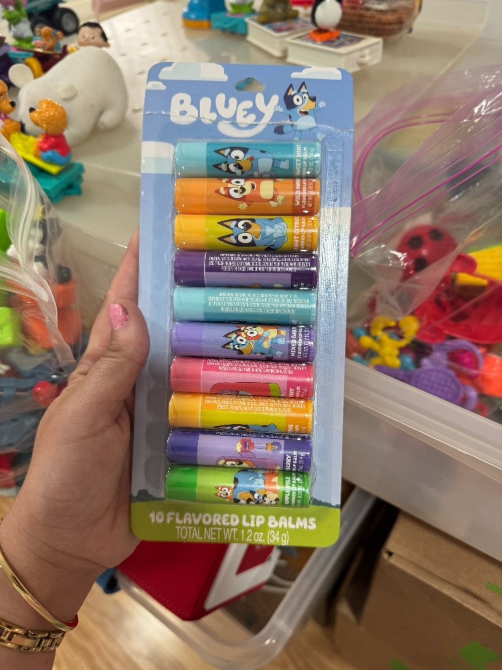 Brand new bluey chapstick
